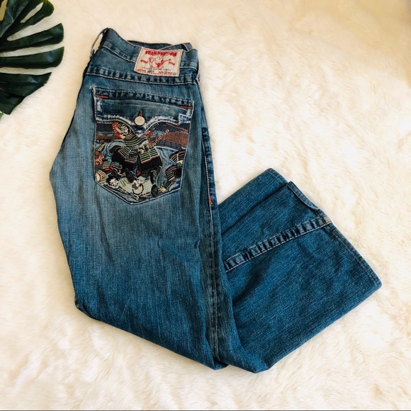 True Religion Other - True Religion Men’s Jeans Samurai Embroidered
